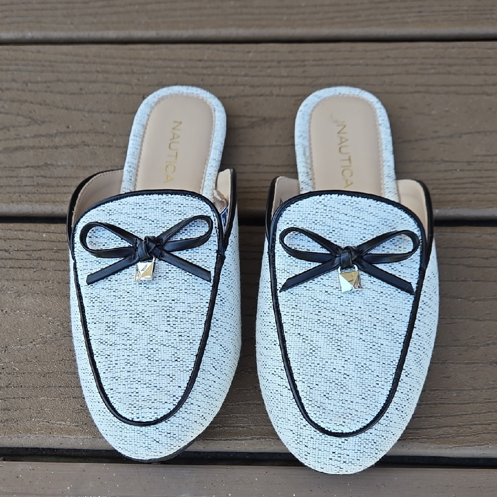 Nautica Fionola Slip On Mules  Size 7